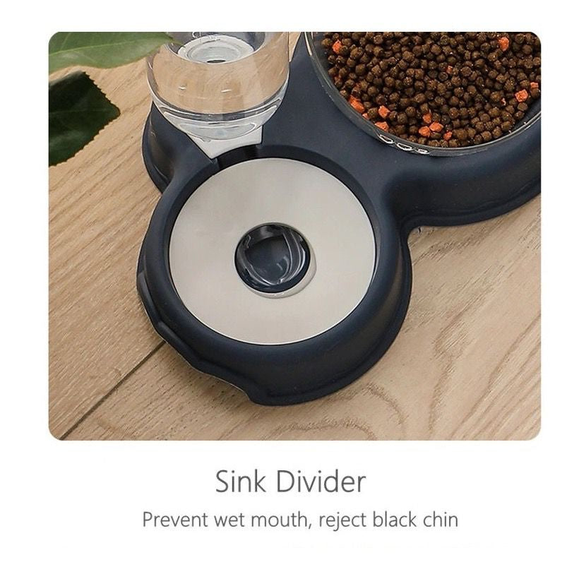 3in1 Food and Water Pet Feeder