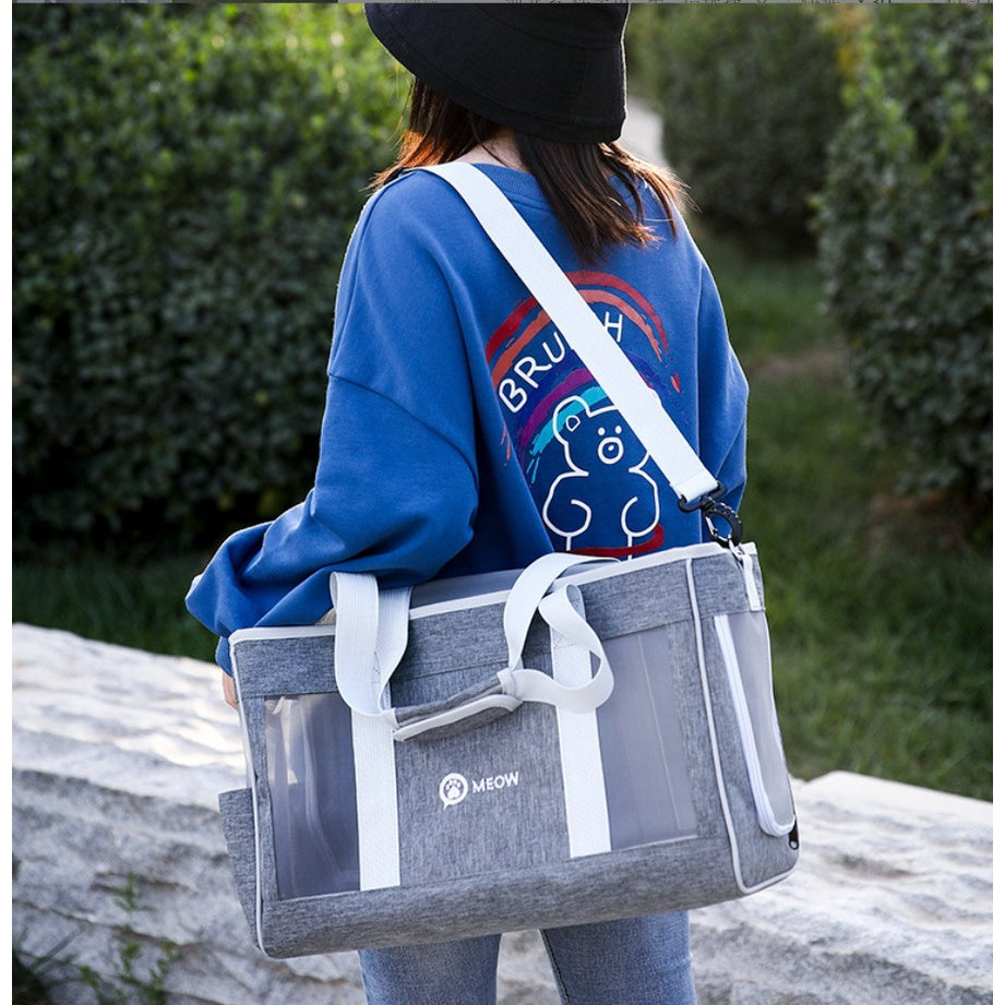 Mesh Shoulder Pet Sling Bag (44cm)