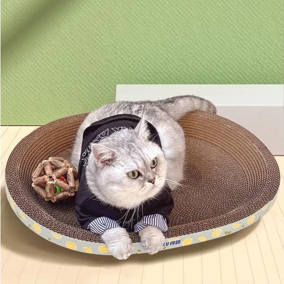 Oval Shape Cat Scratching Board