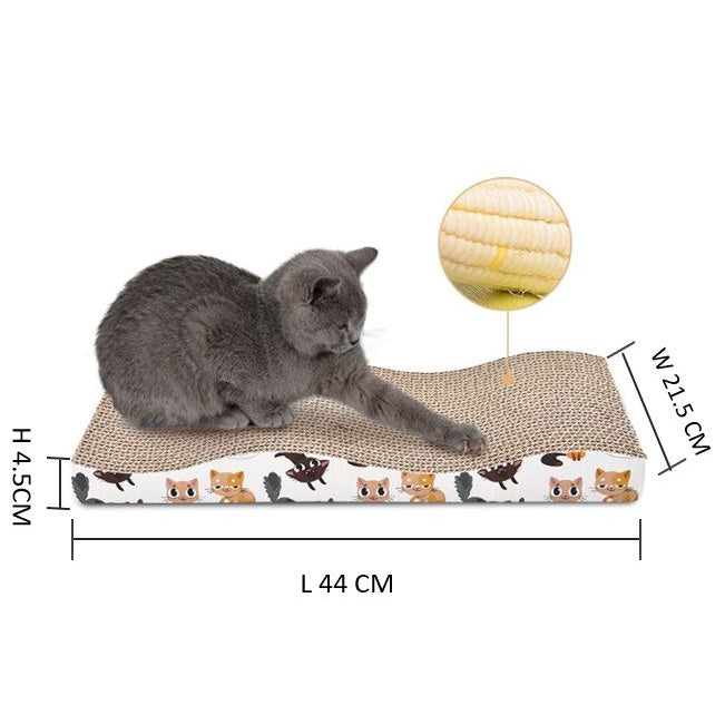 Wave Cat Scratching Board