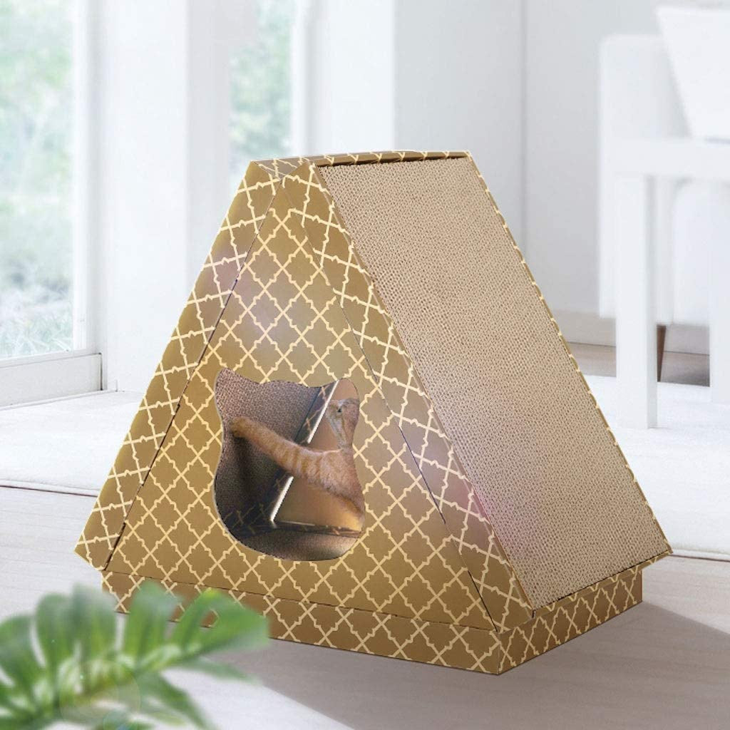 Triangle House Scratching Board