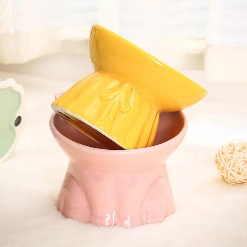 Pet Feeder Bowl (Ceramic Princess)