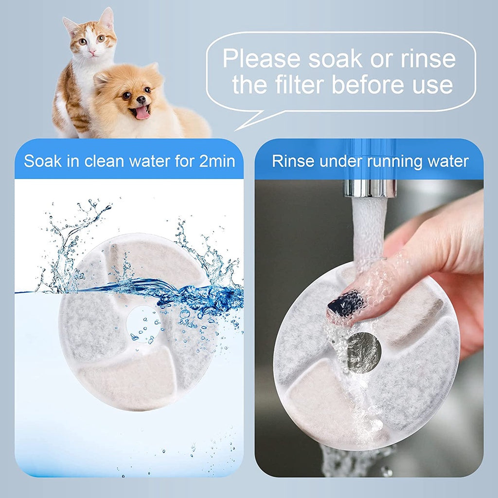 Water Fountain with LED - Transparent (2.6L)