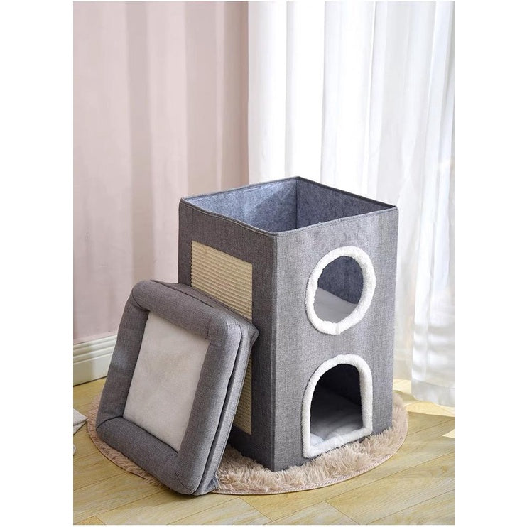 Double Storey Cat Cave