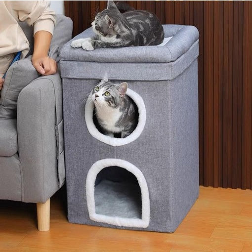 Double Storey Cat Cave