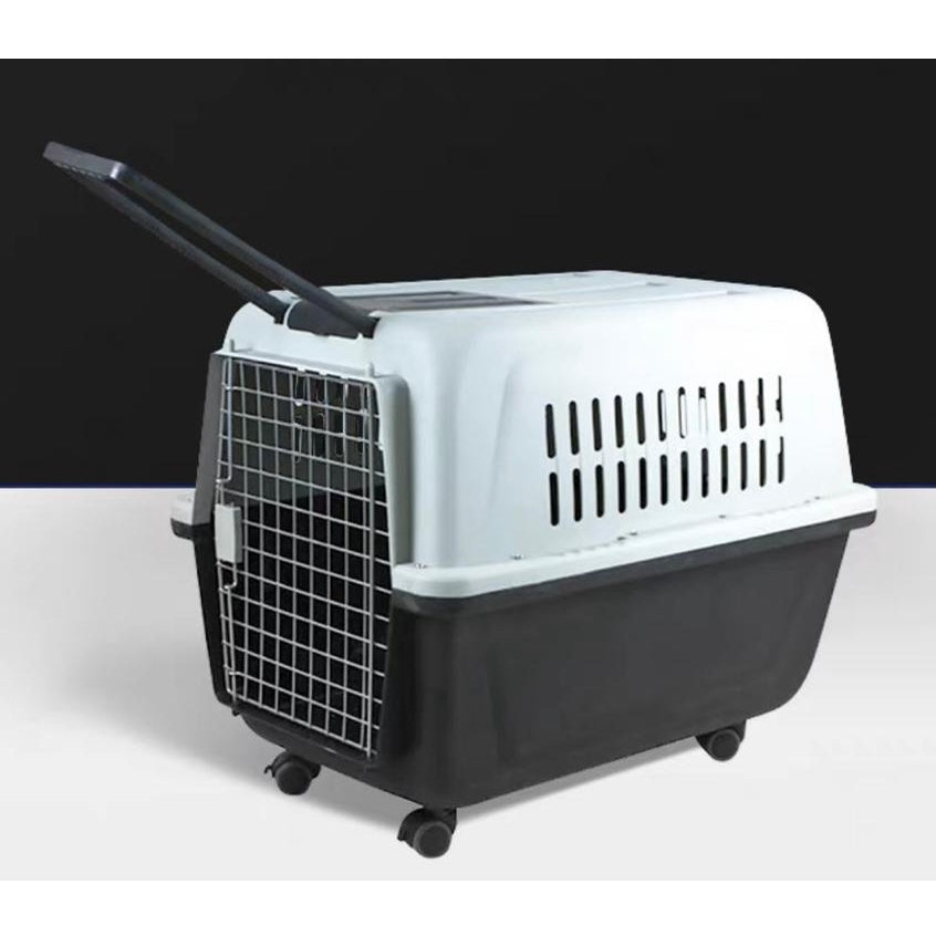 Pet Travel Carrier with Wheels (81cm)