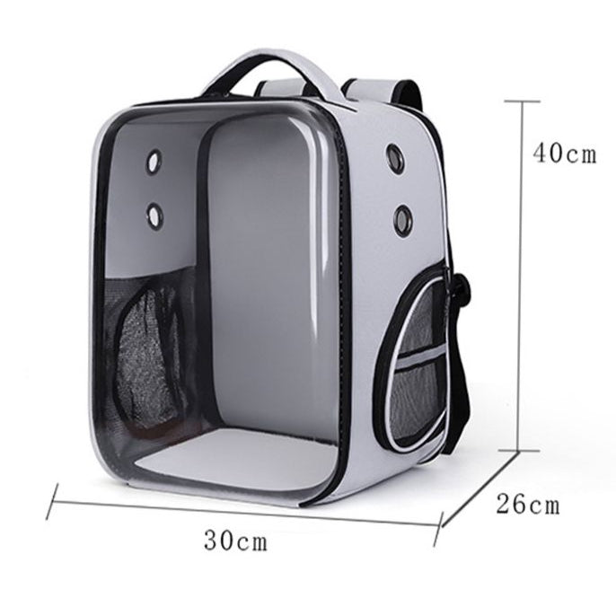 Transparent Capsule Pet Backpack (33cm)
