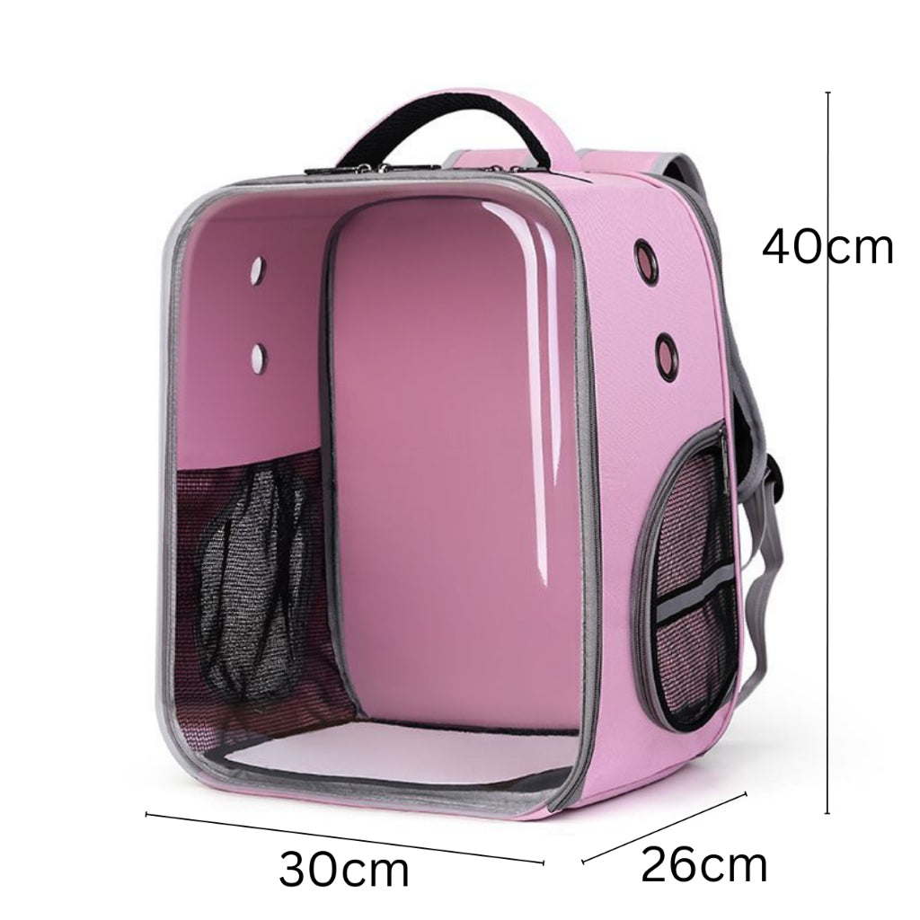 Transparent Capsule Pet Backpack (33cm)