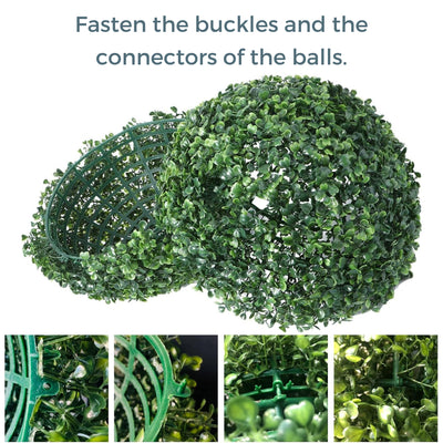 Artificial Grass Ball Topiary Plant