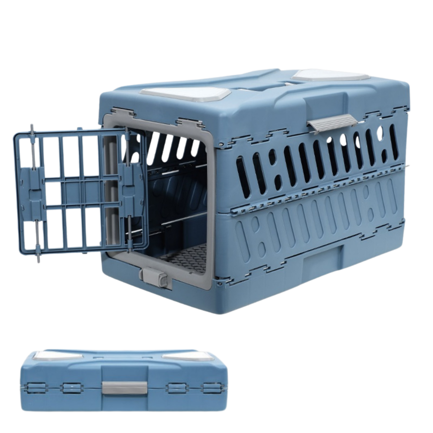 Foldable Travel Carrier (Blue)