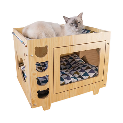 Wooden House Condo with Bed