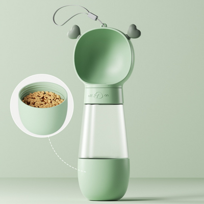 2in1 Travel Food and Water Feeder