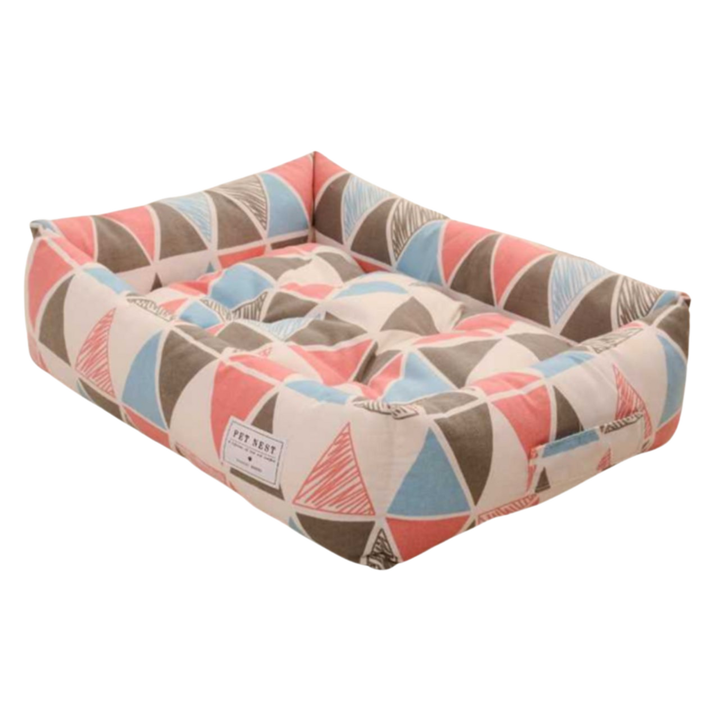 Geometric Pet Bed (Chromatic)