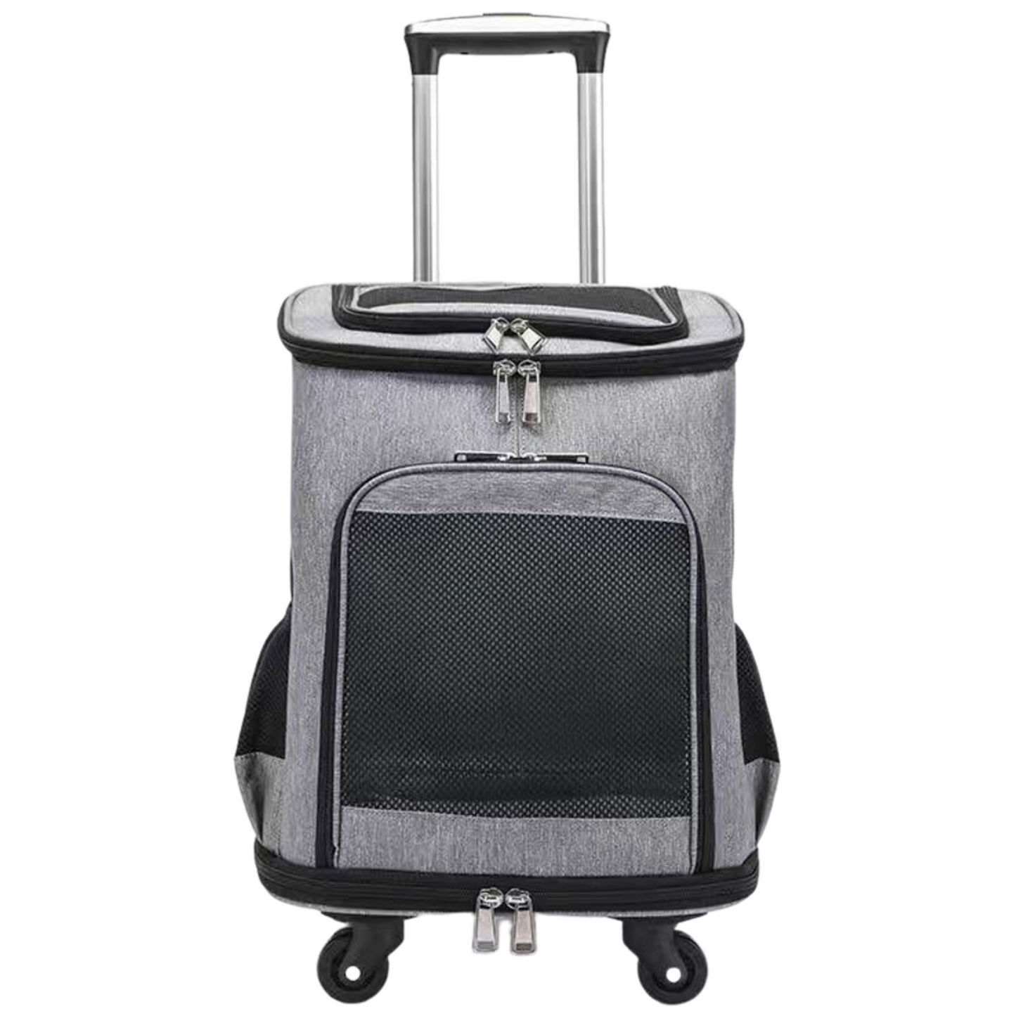 Pet Luggage and Backpack Trolley Carrier - Mesh (34cm)