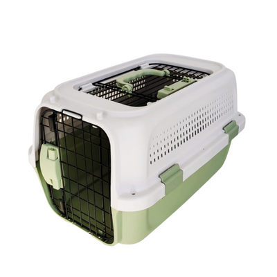 Pet Travel Carrier with Sky Window - Green