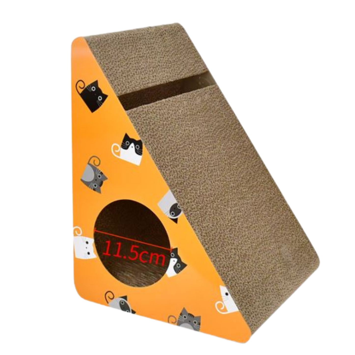 Yellow Slope Scratching Board
