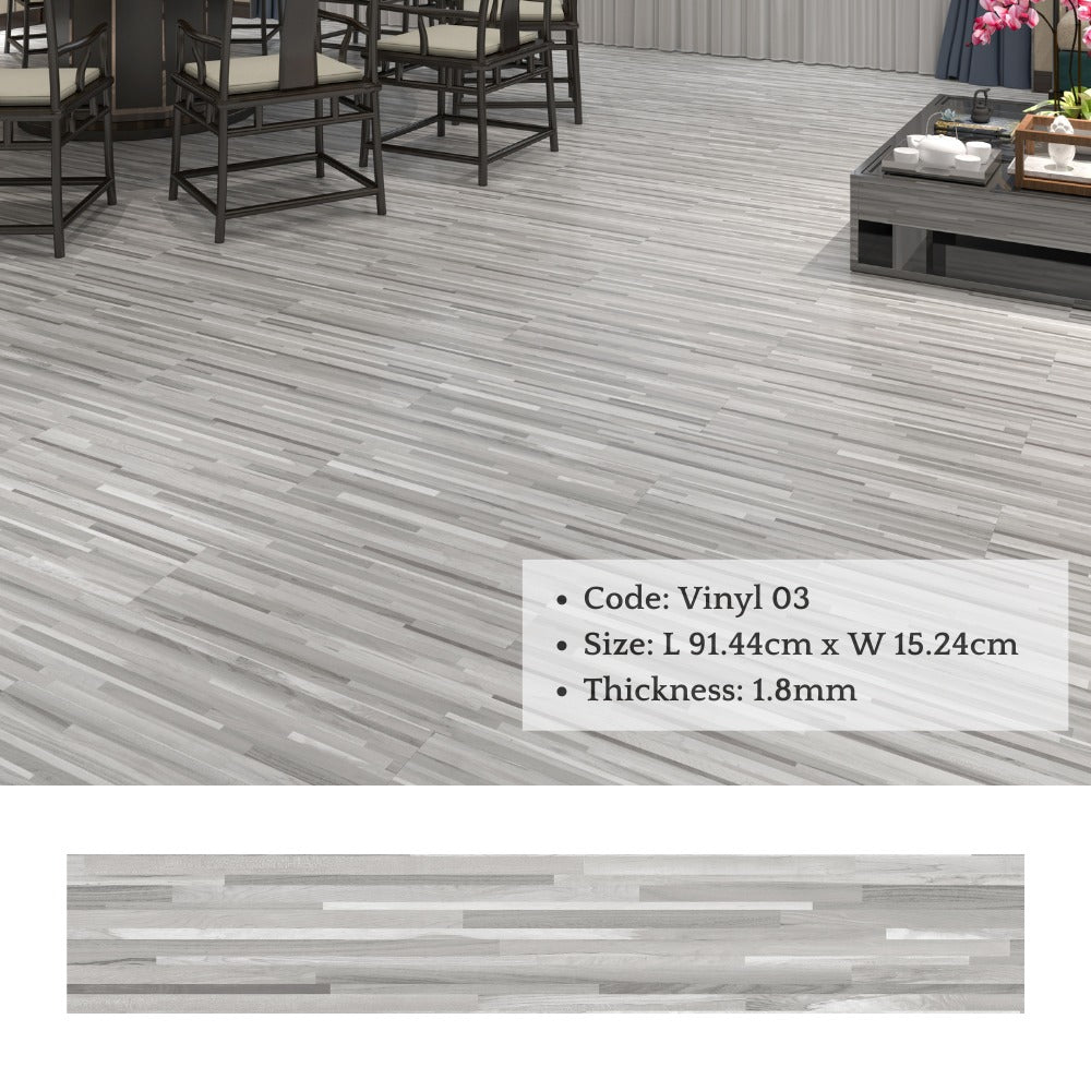 1 Carton PVC Vinyl Flooring (Self-Adhesive)