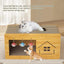 Cat  Fish Design Scratcher House