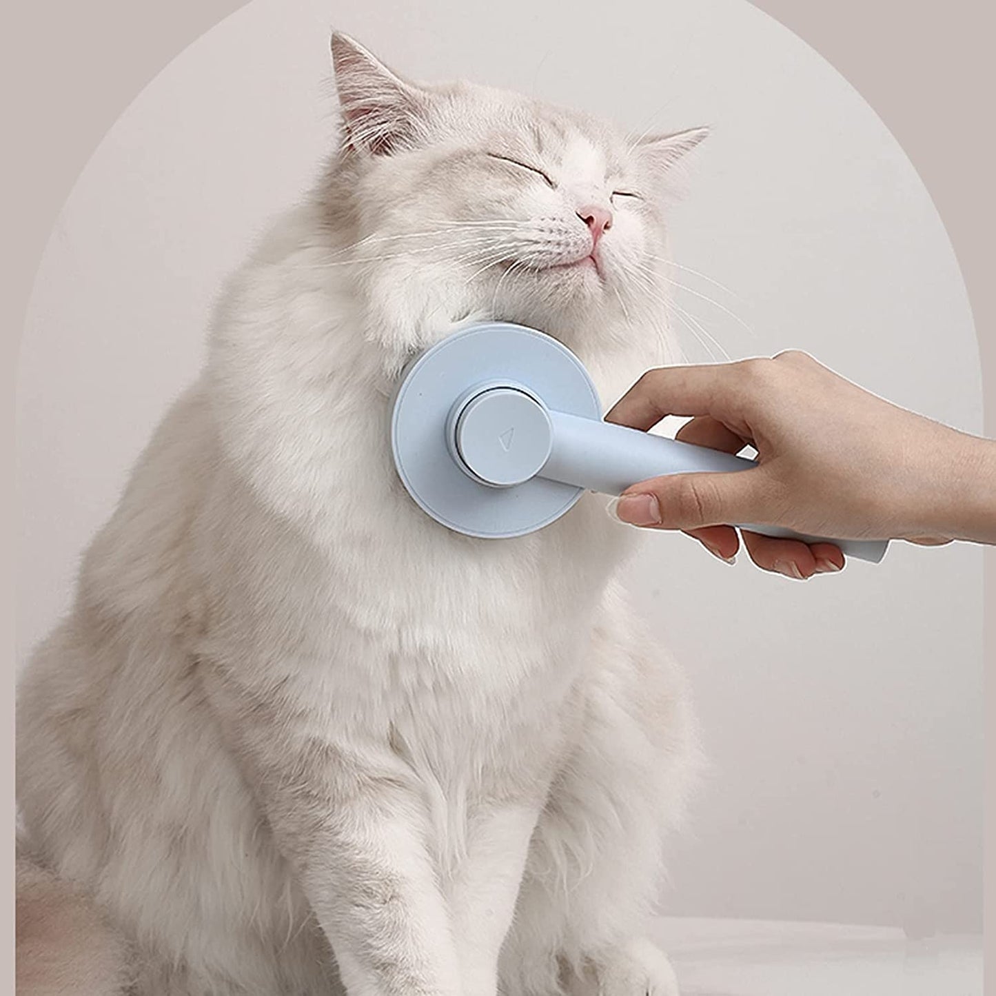 Pet Smoothing Premium Brush (with button)