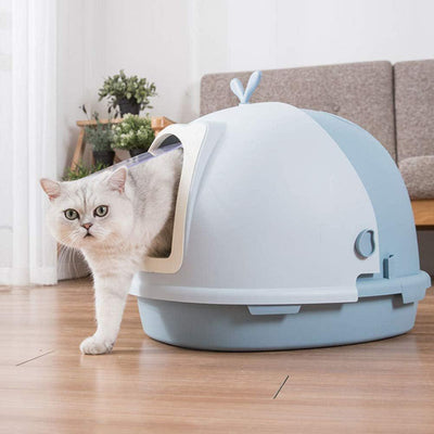 Flip up cat  litter box for Large cat or kitten