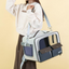 Rolling Pet Carrier Backpack with Wheels For Cat Dog