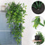 Artificial Hanging Plants In Black Pot H-3