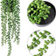 Artificial Hanging Plants In Black Pot H-4