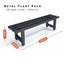 Stainless Steel Plant Bench Black