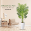 Artificial Areca Palm - Fake Plants Palm Tree Faux Tropical Palm Potted