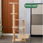 Wood and Sisal Cat Condo (116cm)