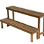 Single Layer Wooden Rack (100cm)