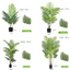 Artificial Areca Palm - Fake Plants Palm Tree Faux Tropical Palm Potted