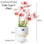 Artificial Pink Orchid in Roman Art Ceramic Pot (40cm)