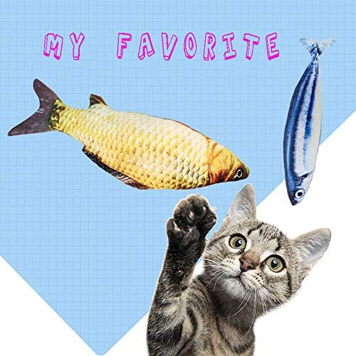 Cat Little Yellow Fish Toy