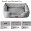 Scratch Proof Pet Bed (Grey)