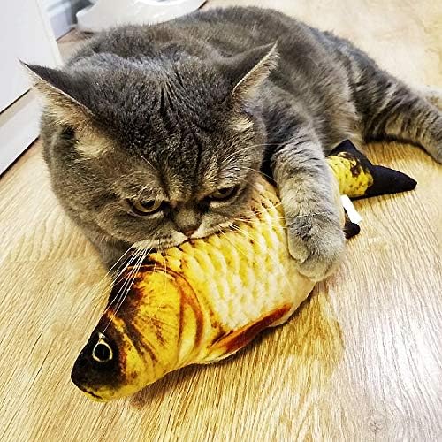 Cat Little Yellow Fish Toy