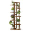 White Bamboo Plant Rack 142cm