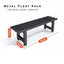 Stainless Steel Plant Bench Black