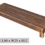 Single Layer Wooden Rack (80cm)
