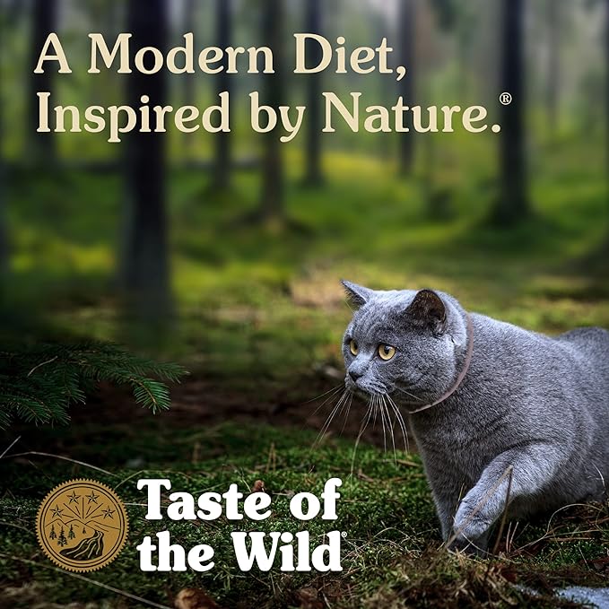 Taste Of The Wild Lowland Creek - Feline Recipe with Roasted Quail & Roasted Duck 2kg & 6.6kg