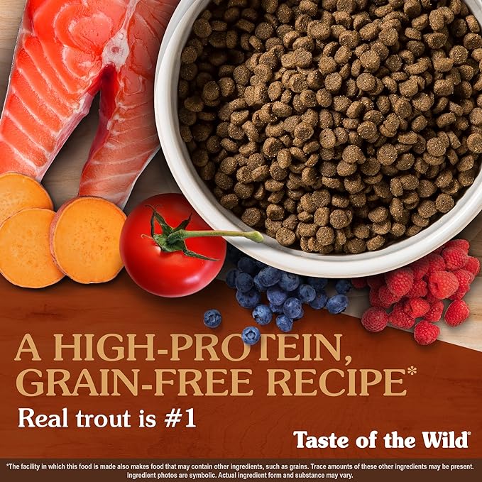 Taste Of The Wild Canyon River - Feline Series Grain-Free Dry Cat Food With Trout & Smoke-Flavored Salmon 2kg & 6.6kg