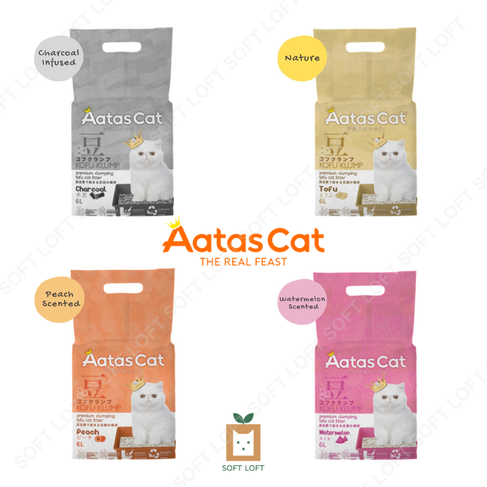 Aatas Cat Kofu Klump Cat Litter (6 liters)