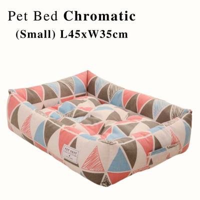 Geometric Pet Bed (Chromatic)