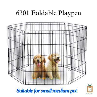 Foldable Puppy Kitten Playpen 6301