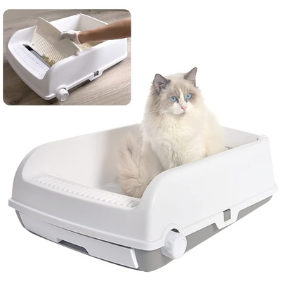 Semi-Auto Cat Litter Box