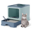 Foldable Enclosed Litter Box with Drawer(35cm)