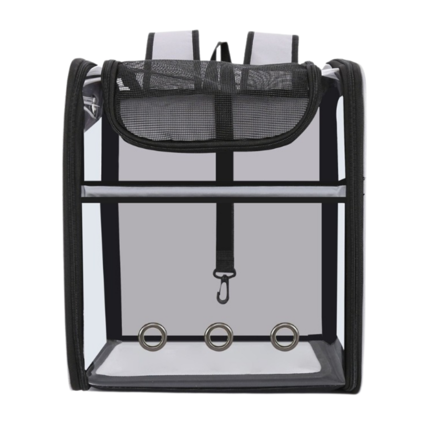 Clear Square Pet Carrier