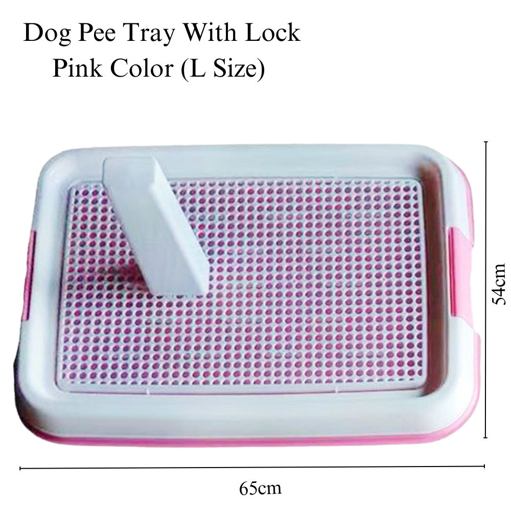 Dog Pee Tray with Lock