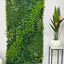 UV-Resistant Artificial Plant Wall – 1m × 1m Sunproof Green Wall Panel for Indoor & Outdoor Decoration