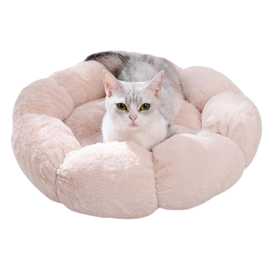 Flower Fluffy Pet Bed